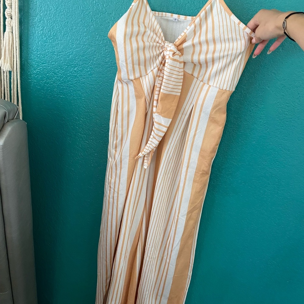 Stripped romper